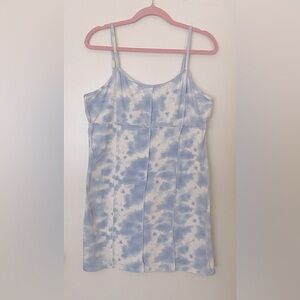 Tilly's Sky Blue Tie-Dye Dress